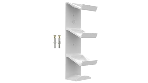 Suporte De Parede Para 3 Controles E Headset De Xbox Ps4 Ps3 (Branco)