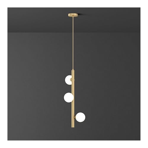 Pendant sphérique linéaire médiéval HJLJKG plafonnier 5 lampes cuisine