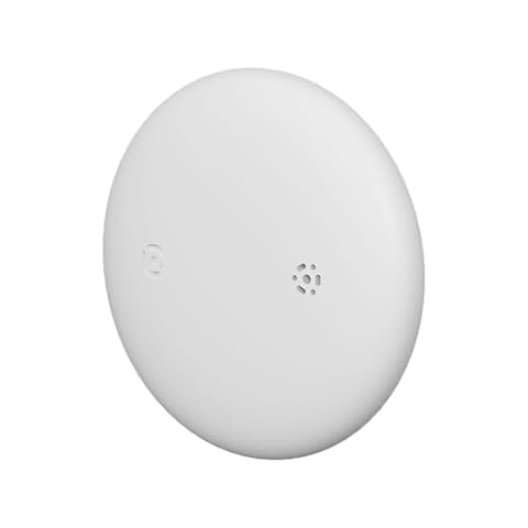 Ayehe Item Tracker, Compatible with Apple Find My (iOS Only), Not Real-time GPS, Base on Millions of iOS Devices, BLE Assisted Tracking, MFi Certified, Compatible with AirTag Accessories, White Cover