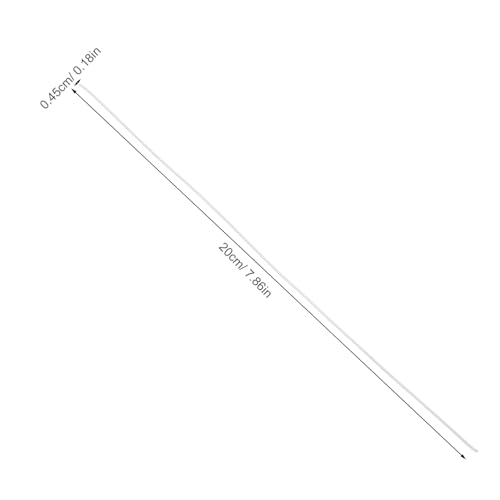 OUNONA 1000pcs alambre galvanizado para manualidades, uso pesado, para amarre, agrupado y soporte de plantas miniatura 2