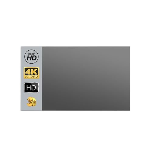 Pantalla de cine plegable ALR con tejido de metal para proyector 4K
