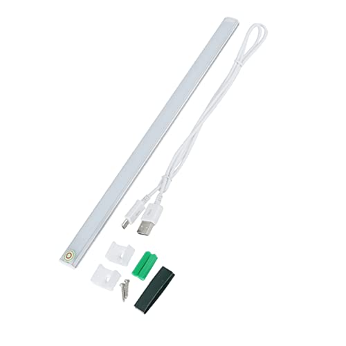 Homoyoyo 1 Juego Luz para leer lámpara adentro ligero departamento USB iluminacion led iluminación led bajo la luz del mostrador luz LED táctil Aluminio de alta conductividad térmica