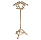 KYNAST Vogelhaus Vogelfutterhaus aus Holz Vogelhäuschen...