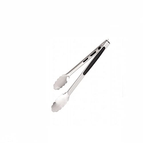 Pinzas de Cocina Pinzas de Cocina de Acero Inoxidable, para freír, cocinar, Pan, tamaño: 32 * 4 cm, seguras y duraderas
