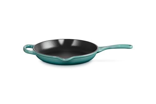 Image of Le Creuset Enameled Cast Iron Signature Round Skillet, 9 inch, Riviera