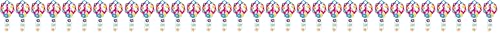 Lucky Line Key Shapes, PEACE SIGN, House Key Blank, SC1,