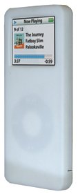 iPod Nano Second Skin Protective Soft Case (White)