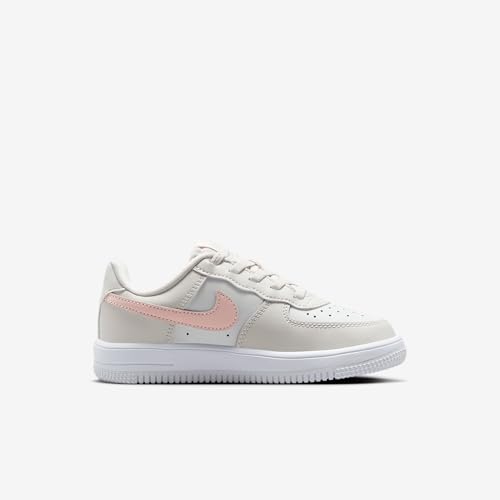 Nike Force 1 Low EasyOn Little Kids' Shoes (FN0237-006, Phantom/Summit White/Echo Pink)3