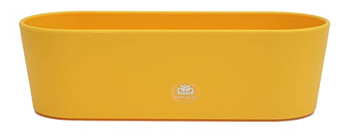 Kunststoff Flori Blumenkasten gelb L 26.5 cm B 10.0 cm H 08.0 cm