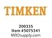 Timken 200335 Auto Part