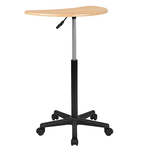 Flash Furniture Eve Maple Sit To Stand Mobile Laptop Computer Desk #TOP4
