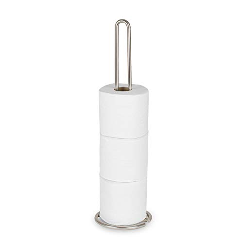 Spectrum Diversified Euro Toilet Tissue Reserve, Toilet Paper Holder, Toilet Roll Holder, Satin...