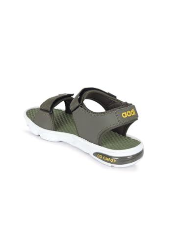 Image of AADI Men's Synthetic Leather Outdoor Casual Sandals & Floaters