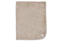 Jollein Babydecke Basic - Jersey/Sherpa - Warm Sand - 75x100cm - 100% Baumwolle - Für Babywiege - 1.0 TOG - OEKO-TEX Zertifiziert