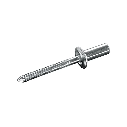 GOEBEL®, 500 x Sealed Blind Rivets (diameter x L) 4 x 9,5 mm, Stainless Steel A2 / Stainless Steel C1, Dome Head, Cup