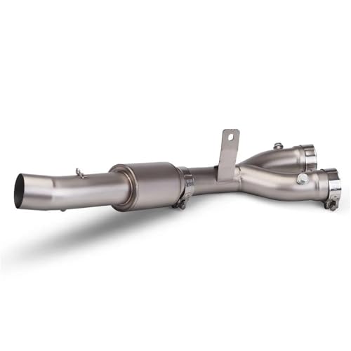 Tube intermédiaire d'échappement moto 51mm pour vos sessions piste en YZF-R1M