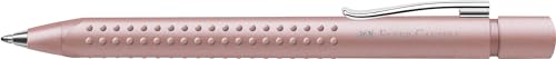 Faber-Castell 144162 - Kugelschreiber Grip pale rose, mit auswechselbarer XB Mine, dokumentenecht, 1 Stück