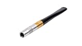 Dr. Watson - 3.5' Art Deco Metal Cigarette Holder, fits Extra Slim Cigarettes, Great for Roll ups (Also Available in Regular Size)