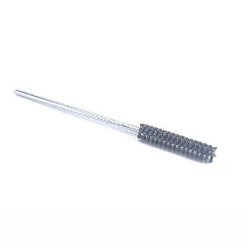 Garhgi Abrasive Hone Tool Brush with Carbon Steel Shank, 320 Grit Diameter 0.59