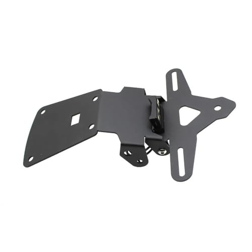 Support plaque pour Scrambler 400 X 2024 avec eclairage LED et support clignotants