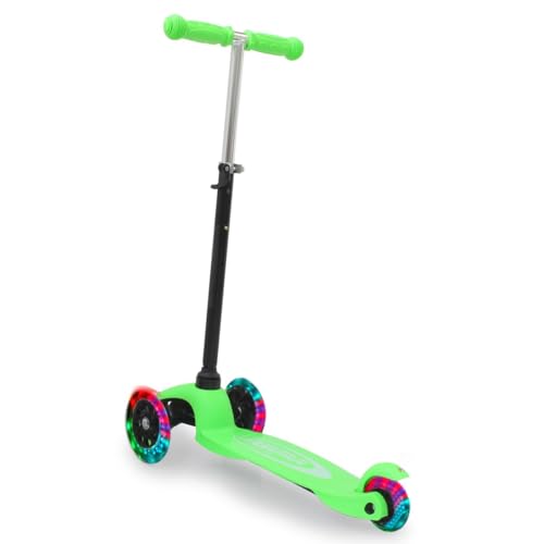 Trottinette trois roues Jamara 460495 noir et vert pour enfants - 2