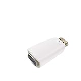 HDMI対応アダプター、1080PフルHD対応、3.5mmケーブル、3.5AUXジャック付き、HDTV、モニター、プロジェクター、PCコンピューター用(White without Cable)