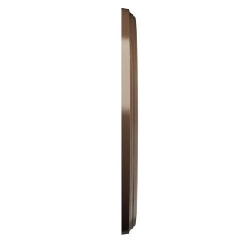 Image of Ekena Millwork 13 inchOD x 3 1 /2 inchID x 3 /4 inchP Berkshire Thermoformed PVC Ceiling Medallion (Fits Canopies up to 5 3 /4 inch), Metallic Copper