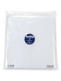 Real Bags 100 Buste per Dischi 33 Giri in Polietilene Misura 32,5x32,5 cm, Spessore 80 Micron, Made in Italy