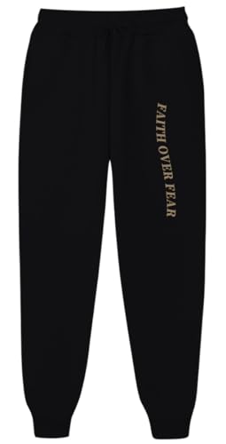 FAITH OVER FEAR 2 Piece Tracksuit Hoodie Christian Faith Religious God Man Woman Sweatshirt Suit4