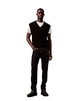 Calvin Klein Jeans Men's Standard Straight Jeans, Ck Blue Rinse, 32W x 32L