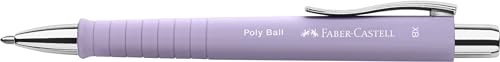 Faber-Castell 241104C - Box mit 5 Kugelschreibern Poly Ball Xb Edition - Sweet Lila.