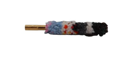 Waffenreinigungsbürsten Kaliber 8 mm / .32 / .338 (5 Stück) | Innengewinde 1/8\ | Laufreiniger für Pistolen & Gewehre | Waffenpflege-Set