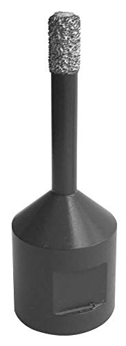 Leja Tools 830M1408 Diamond Hollow Drill Bits for Dry Drilling with M14 Thread (8 mm), Black