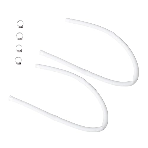 BEBEMOKO 6 Pack Pool Filter Pump Swimming Pool Hose Replacement Flexible Easy to Install Leakproof Design