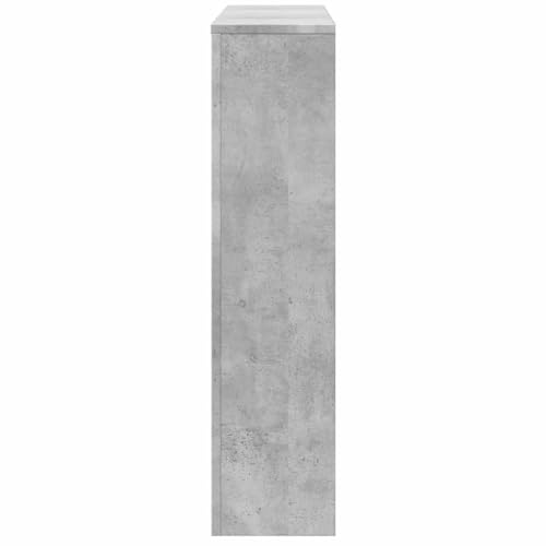 Bouchon de radiateur gris béton pour habiller un mur vide