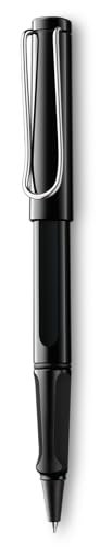 LAMY Safari stylo roller noir brillant L319BK écriture ergonomique confortable