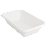 Tablett Bionic 950 Ml 21,5X14X5,2 Cm Weiss Zellulose - 50 Un.