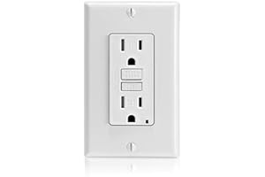 Leviton Slim-GFCI Outlet: Push-Click-Done Simplicity, 15 Amp