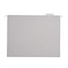 25 Blue Summit Supplies Grey Hanging File Folders Letter Size - Durable 11pt Paper, Hanging File Folders Gray, Plastic Tabs and Inserts Included, Perfect for Office Organization #5