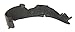 OE Replacement Chrysler PT Cruiser Front Driver Side Fender Inner Panel (Partslink Number CH1248119)