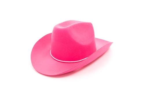 Little Adventures Costume Cowboy and Cowgirl Felt Hats (Pink)