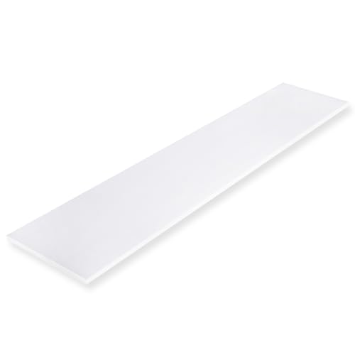 Commercial Cutting Board, Plastic Poly Kitchen Board Dishwasher Safe, Heavy Duty Food Prep Surface for Restaurant Use (48'L x 11.75'W x 0.57'Th)