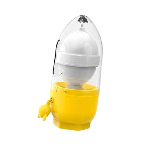 Image of Golden Egg Shaker Mixer - Manual Hand Spinner Egg Scrambler for Scrambled Inside Shell - Portable Mixing Tool for Kitchen, Camping & Travel