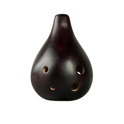 Ocarina 6 trous fumé alto C pour apprendre la musique facilement au lycée