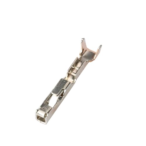 DEVFGTQA 50 Pcs Auto Crimp Wire Terminal Copper Loose Tinned 1.5MM Splice Pins Contact Electrical Connector 15326266 12191819(50 Pcs)