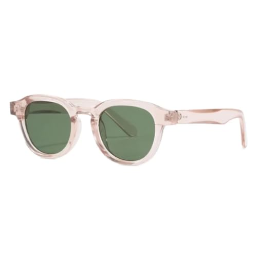 Lunettes de soleil rondes rétro et mixtes avec protection UV400