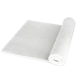 hygger 100 Micron Aquarium Filter Pad Extra Fine Filter Floss for Fish Tank Poly Filter Media Wool Water Polishing Felt 12'x 100'