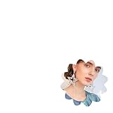Xerling Full Crystal Rhinestone Star Dangle Hoop Earrings Big Star Drop Earrings Bling Sparkly Earrings for Party Wedding Bar