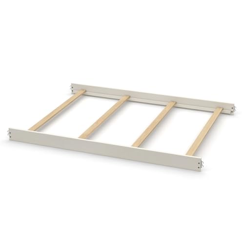 Full-Size Solid Wood Conversion Kit Bed Rails for Evolur Convertible Cribs