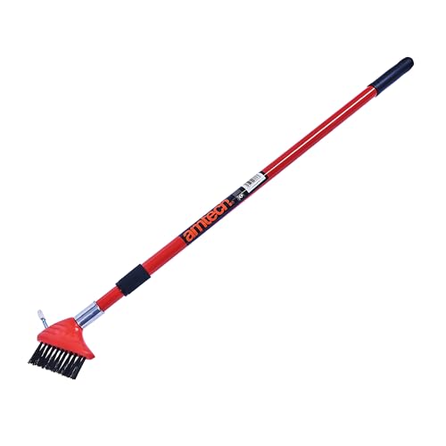 Amtech - Patio Cleaner Brush for Driveways, Patios, Paving Slabs, and Decking, Heavy Duty DIY,...